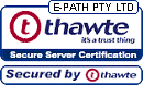 Secured by THAWTE SSL